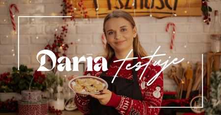 Daria testuje ciasto na pierogi. Bez wahania wybrała najsmaczniejsze
