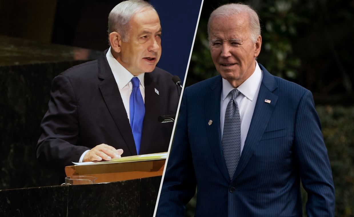 Benjamin Netanyahu, Joe Biden