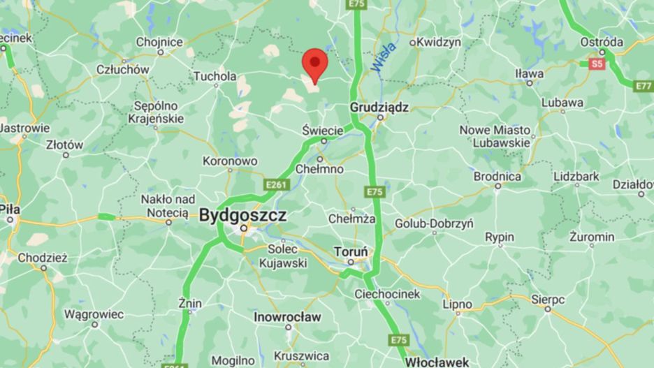 Do wypadku doszło w miejscowości Miedzno