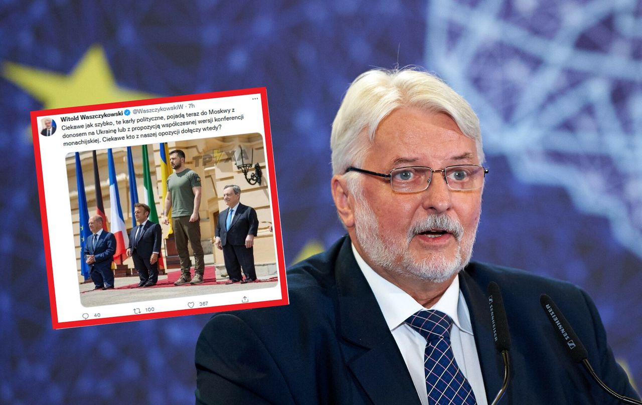 Witold Waszczykowski o spotkaniu europejskich przywódców w Kijowie 