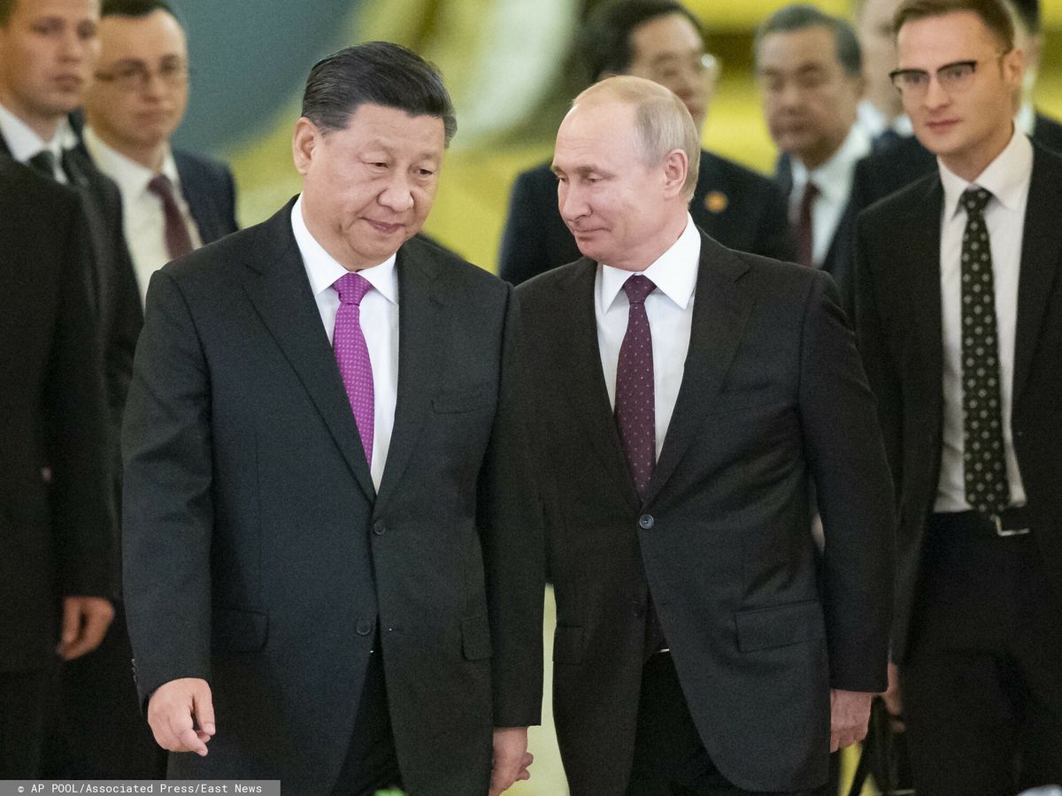 Relacje przywódców Rosji i Chin pogarszają się