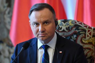 Andrzej Duda zapowiedział "kroki prawne" wobec Gazpromu za wstrzymanie dostaw gazu