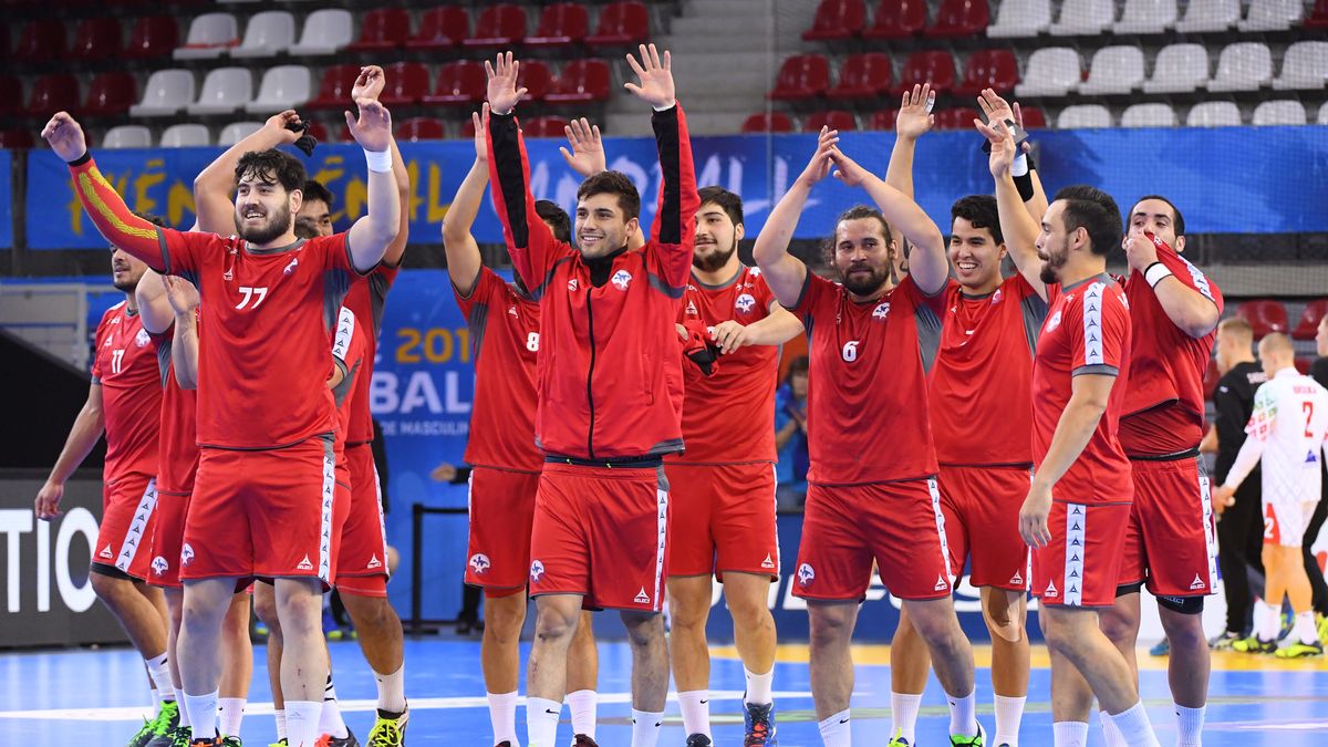 Materiały prasowe / FRANCE HANDBALL 2017 / Na zdjęciu: reprezentanci Chile