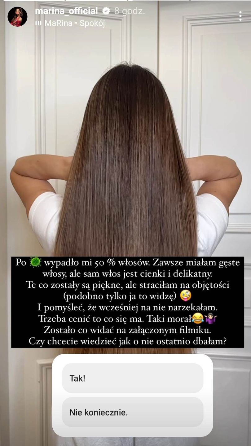 Marina - odświeżona fryzura