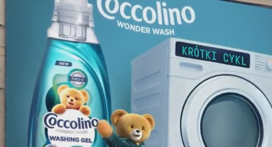 Fake out of home w nowej kampanii Coccolino