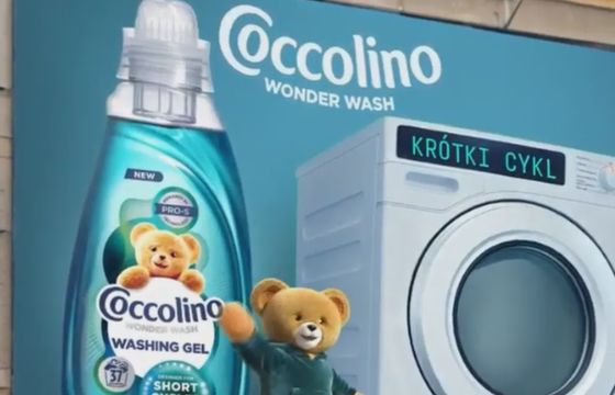 Fake out of home w nowej kampanii Coccolino