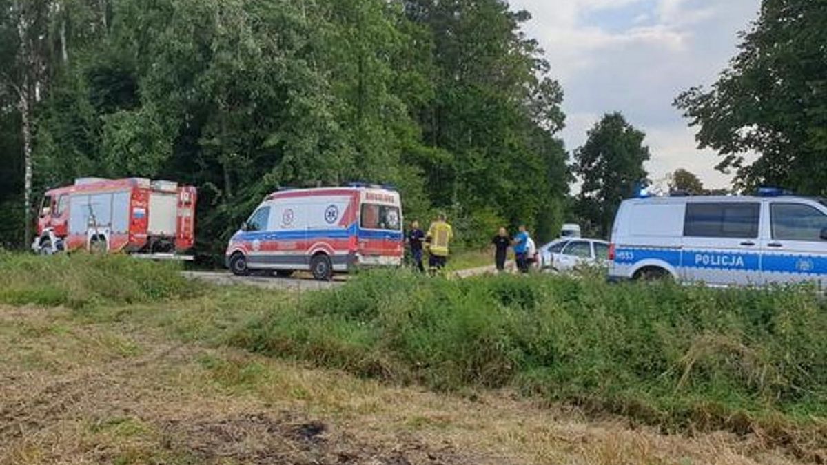 65-latek zginął podczas wypalania traw