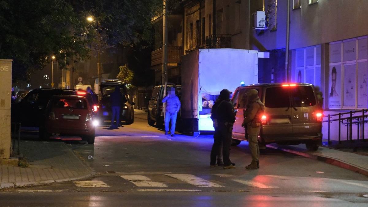 Akcja kontrterrorystów na ul. Czeskiej w Lublinie