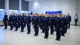 Rzeszów: Uroczyste wręczenie odznaczeń i ślubowanie nowych policjantów