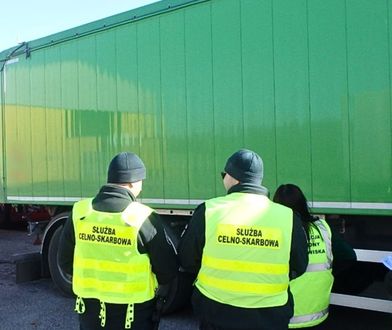 Kontrola ciężarówek z Litwy. Przytłaczające odkrycie służb na granicy