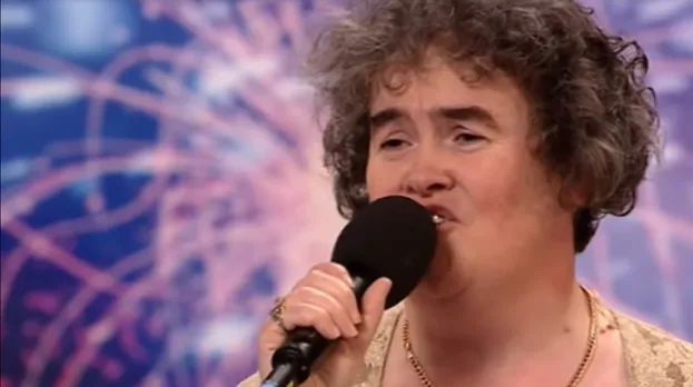 Susan Boyle za czasów "Mam Talent"