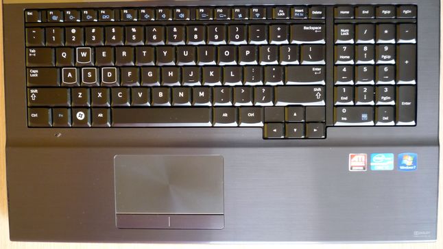Samsung 700G7A - klawiatura i touchpad