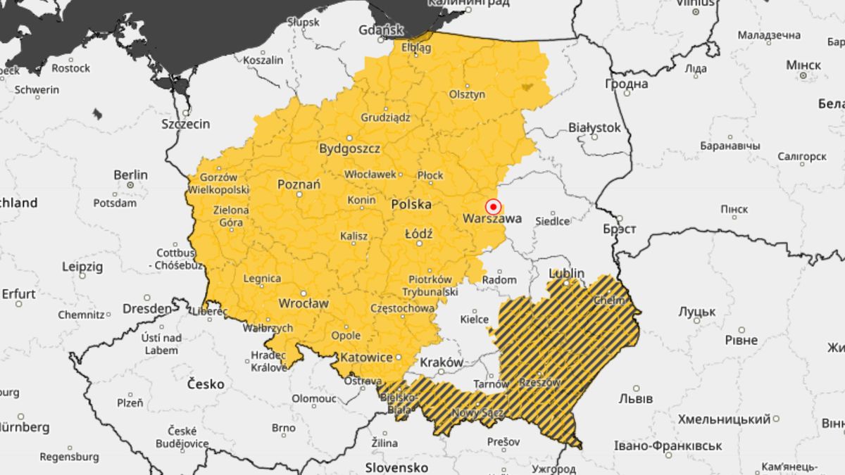Mapa zagrożeń IMGW