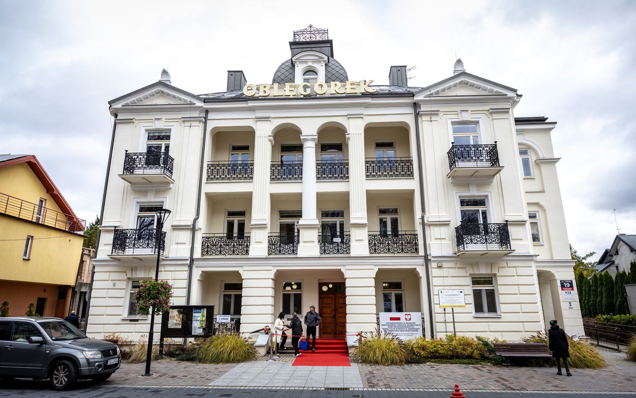 Konferencja prasowa/zwiedzanie obiektu