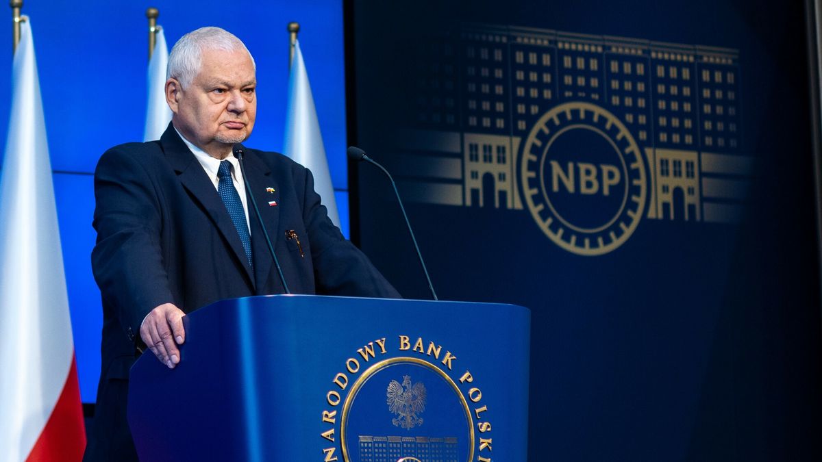 Prezes NBP Adam Glapiński