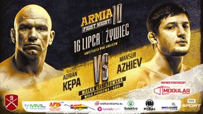 Adrian Kępa podejmie niepokonanego Mansura Azhieva w walce o szablę mistrzowską