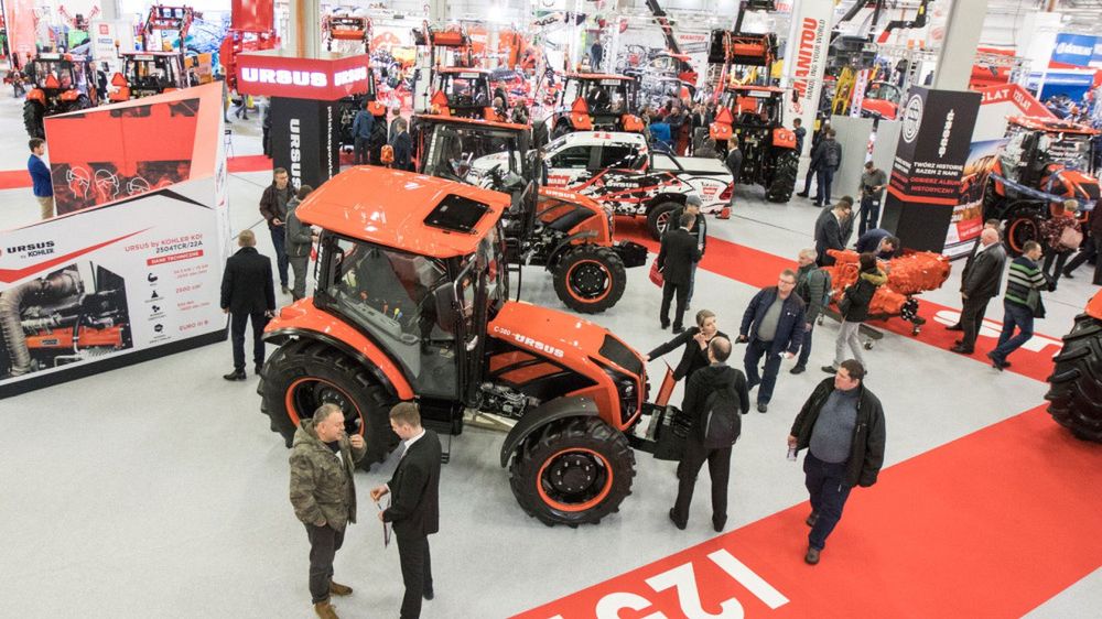 Stoisko firmy Ursus - zdjęcie poglądowe