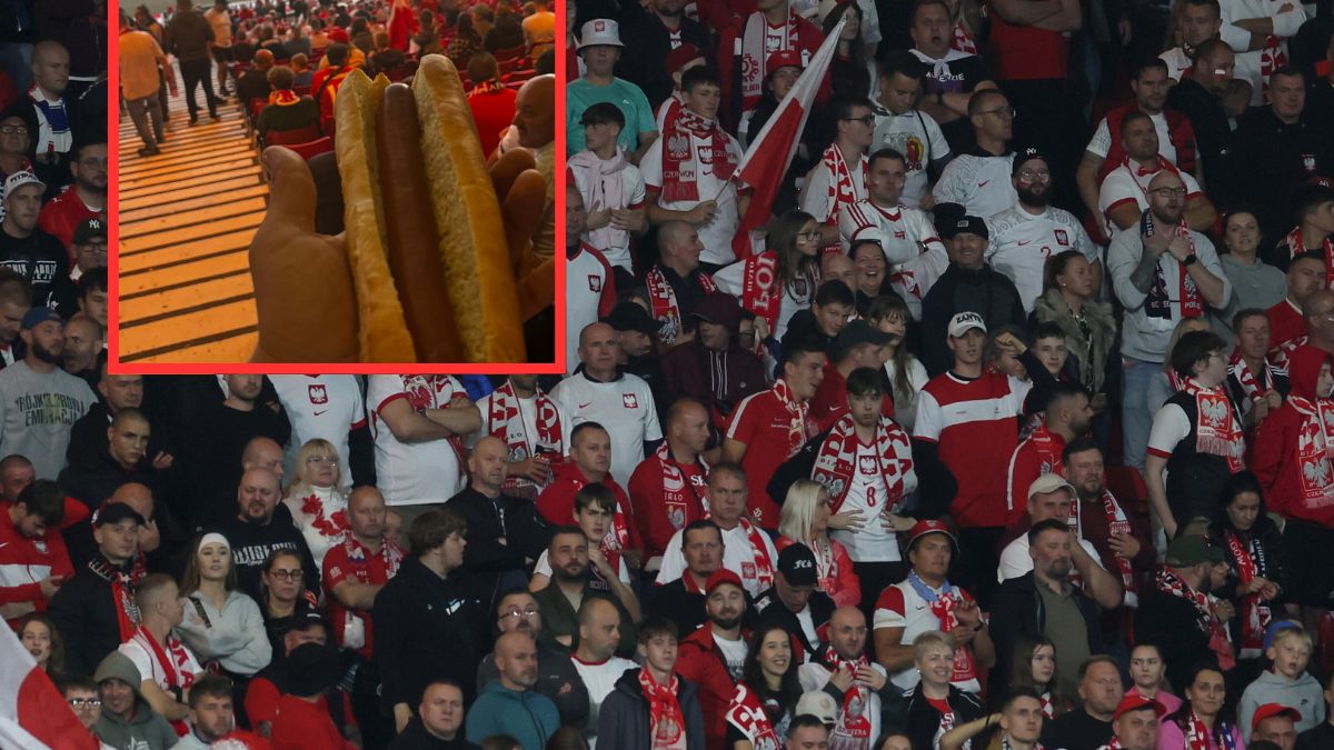 Pokazał zdjęcie hot-doga ze stadionu w Szkocji