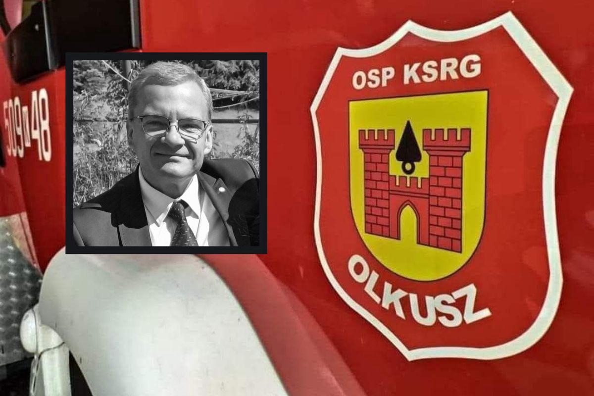 Nie żyje strażak i wieloletni prezes OSP Olkusz. Miał 53 lata