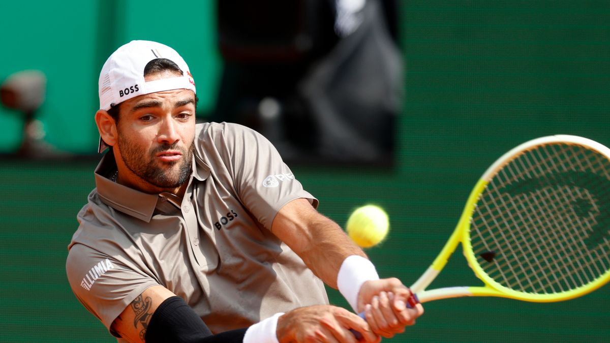 PAP/EPA / SEBASTIEN NOGIER  / Na zdjęciu: Matteo Berrettini