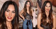 Megan Fox pozuje z wieszakiem