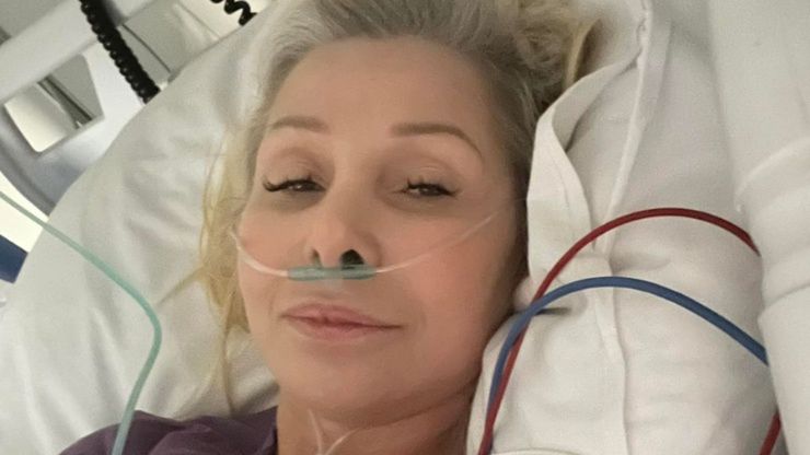 Aldona Orman w szpitalu