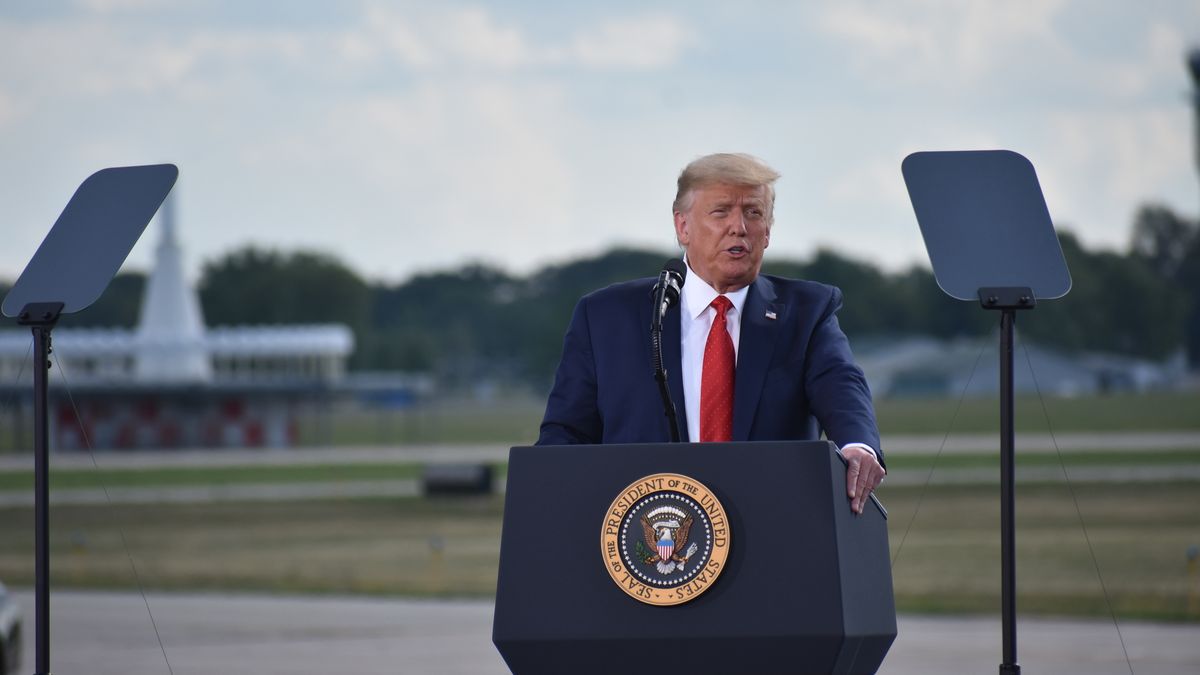 Prezydent USA Donald Trump.