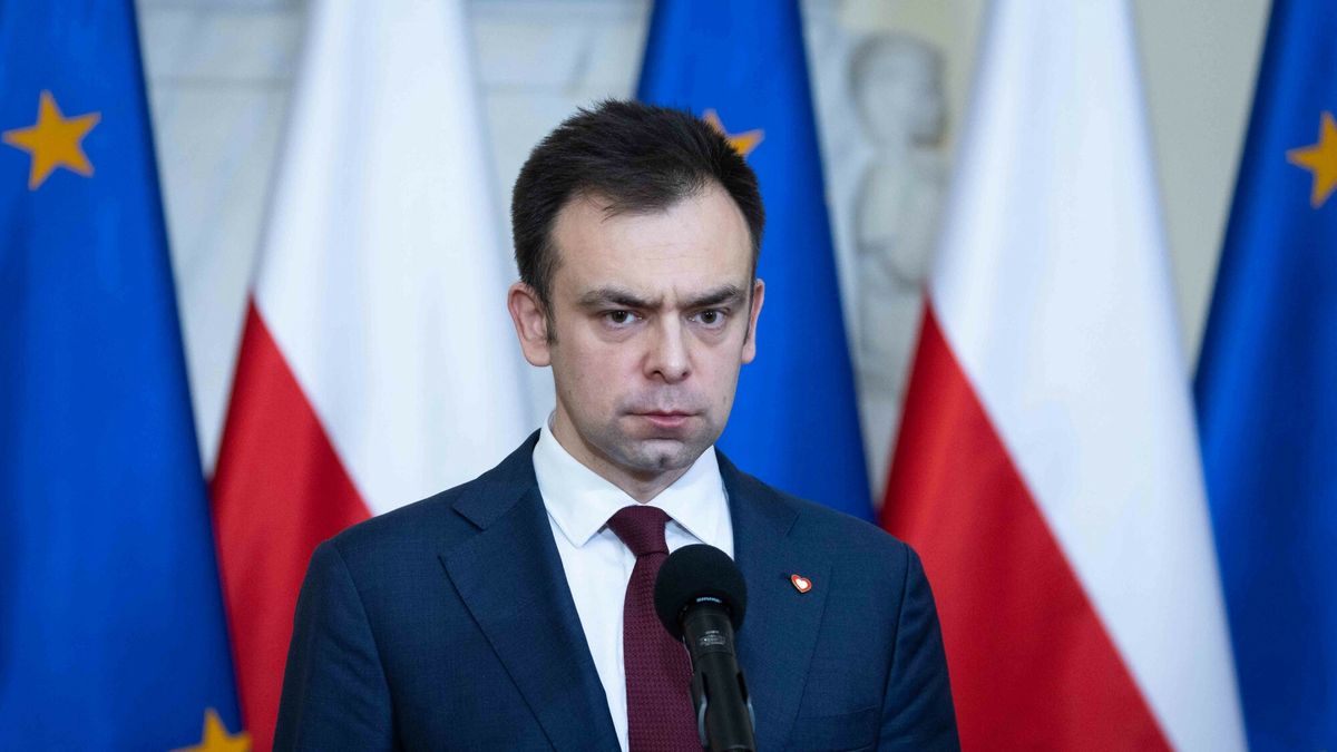 Minister finansów Andrzej Domański