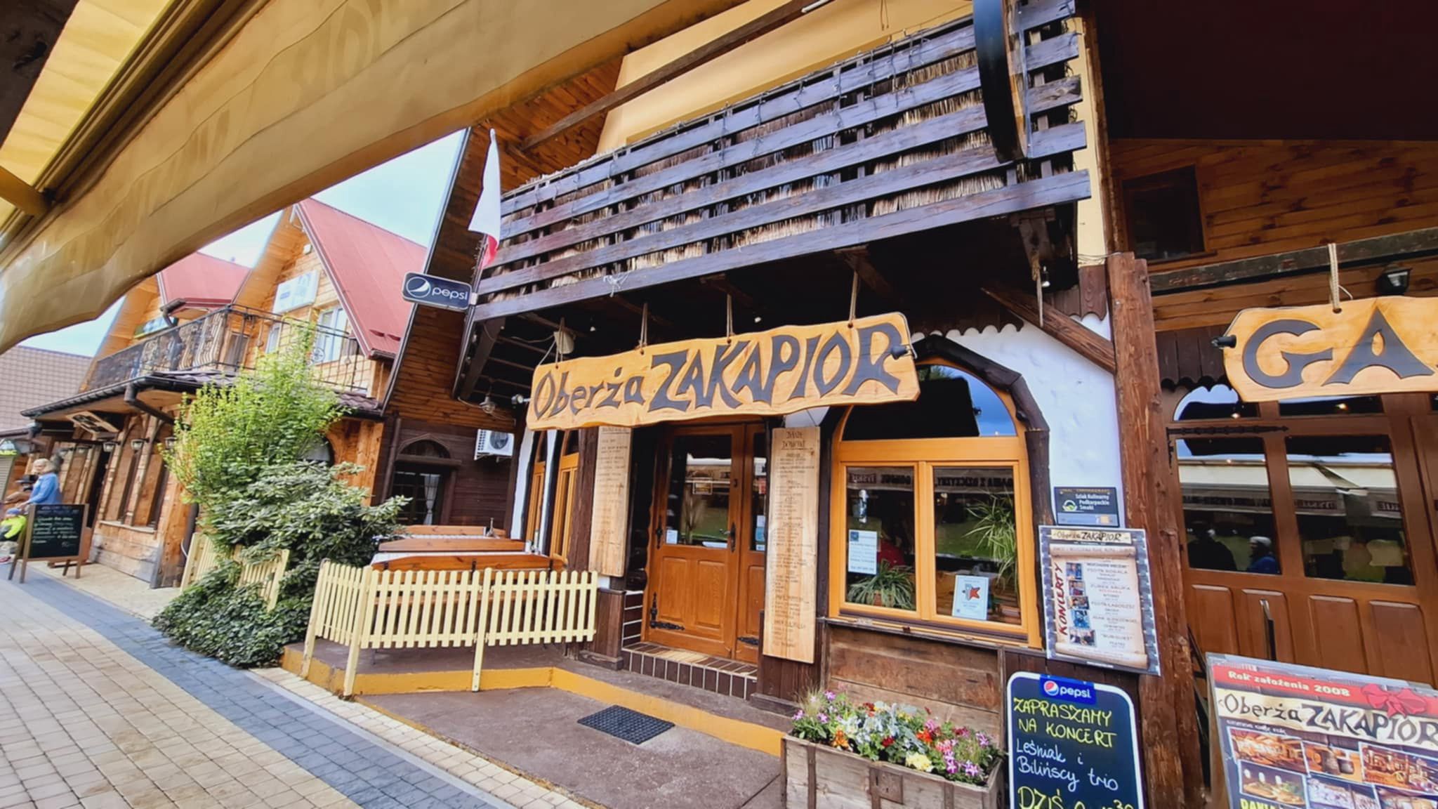 Obiad w Oberży Zakapior w Polańczyku