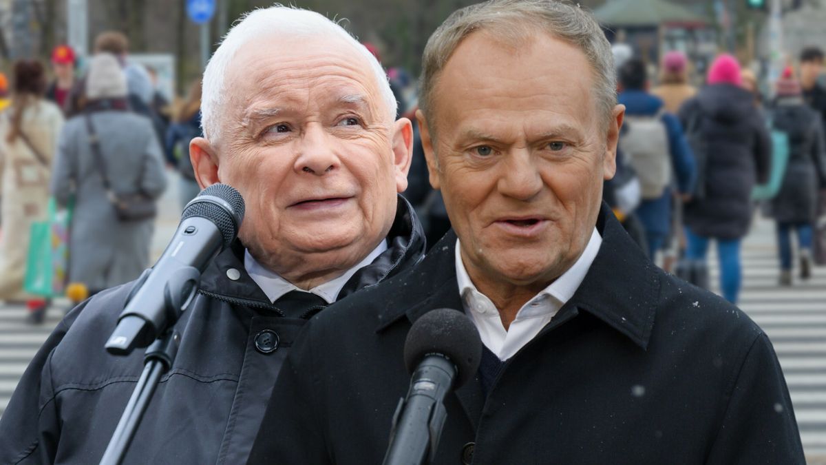 Jarosław Kaczyński i Donald Tusk