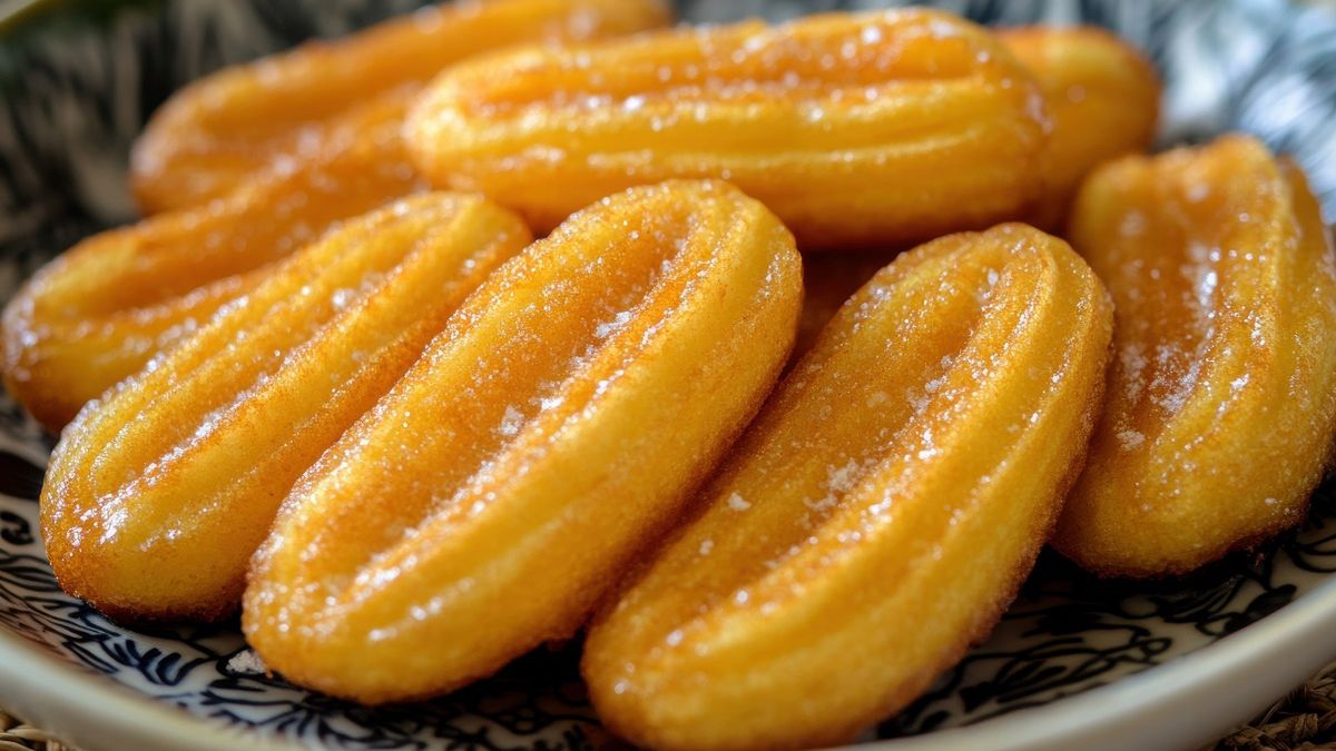 Tulumba to pyszne, chrupiące pączki z ciasta ptysiowego