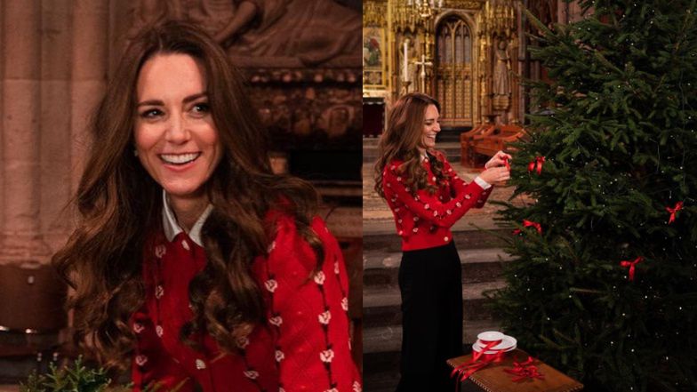Kate Middleton podczas przygotowań do Świąt Bożego Narodzenia