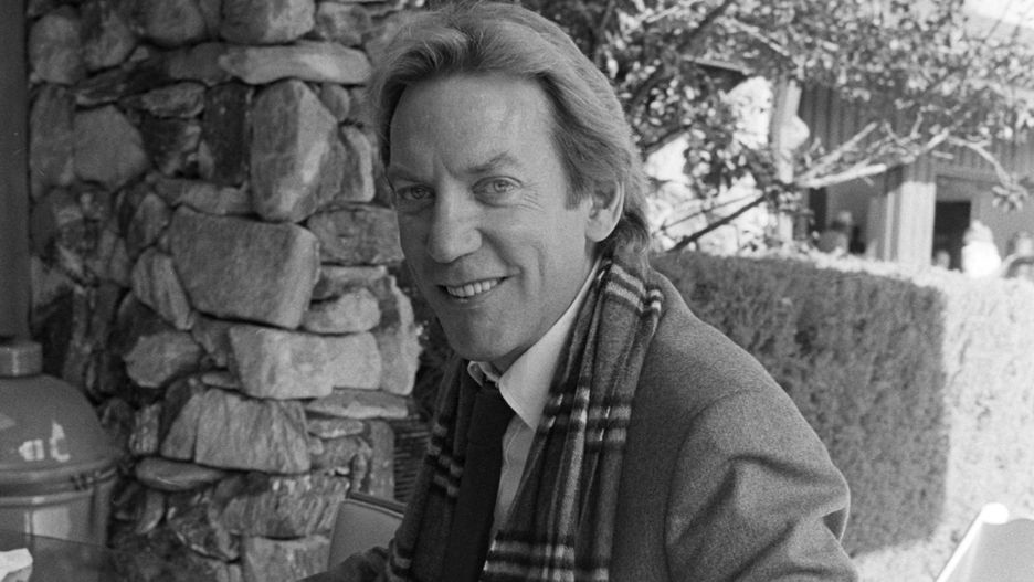 Donald Sutherland w 1982 roku