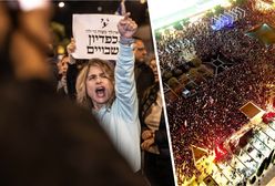 Tłumy na ulicach. Krzyki i jedno żądanie: dymisja Netanjahu