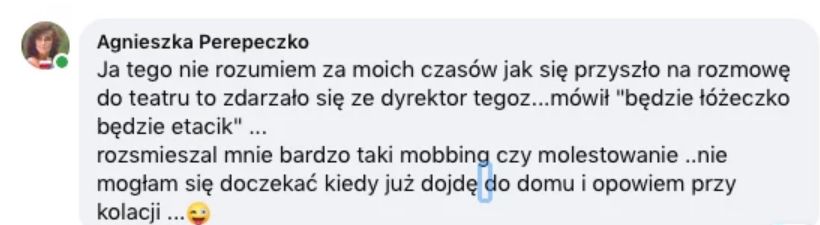 Komentarz Agnieszki Fitkau-Perepeczko 