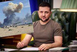 Zełenski skomentował wybuchy na Krymie. Padła jasna deklaracja