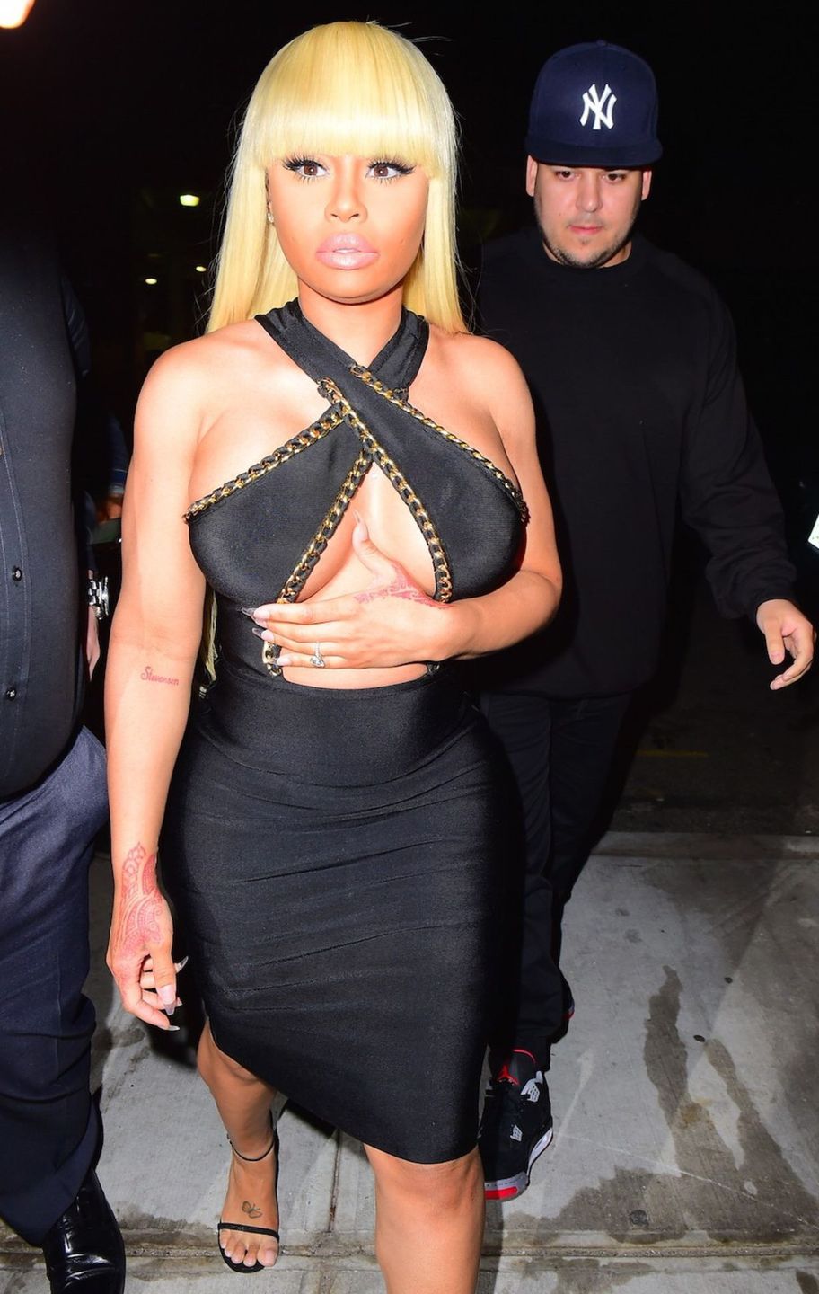 Blac Chyna i Rob Kardashian zaszaleli w nocnym klubie