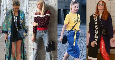 Czarna torebka – klasyka w niecodziennych stylizacjach gwiazd