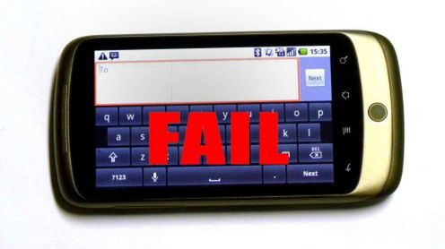 Ekran Google Nexus One to oszustwo? 1