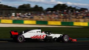 Piękny obrazek po GP Australii. Romain Grosjean pociesza mechanika