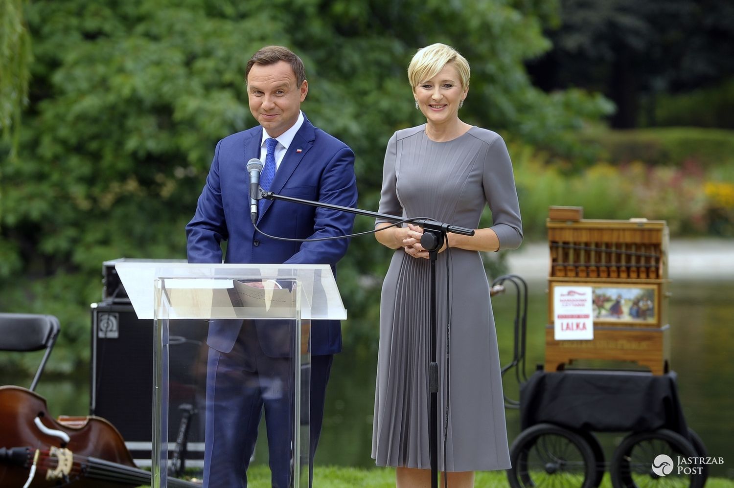 Agada Duda i Andrzej Duda