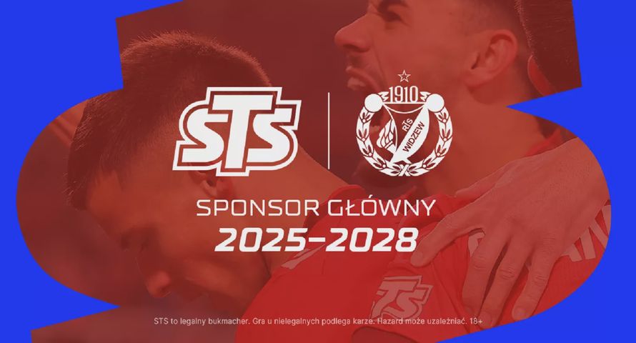 STS sponsorem głównym Widzewa Łódź