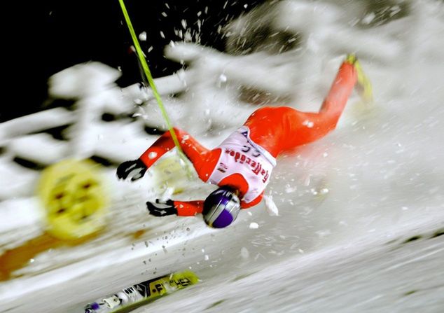 Fatalny upadek w Ruce (fot. Getty Images)