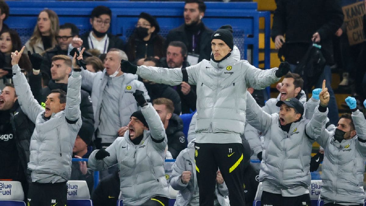 Getty Images / Robin Jones / Na zdjęciu: Thomas Tuchel i piłkarze Chelsea