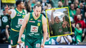 Taką koszulkę założył na fetę. Miał coś do przekazania fanom Orlen Zastalu