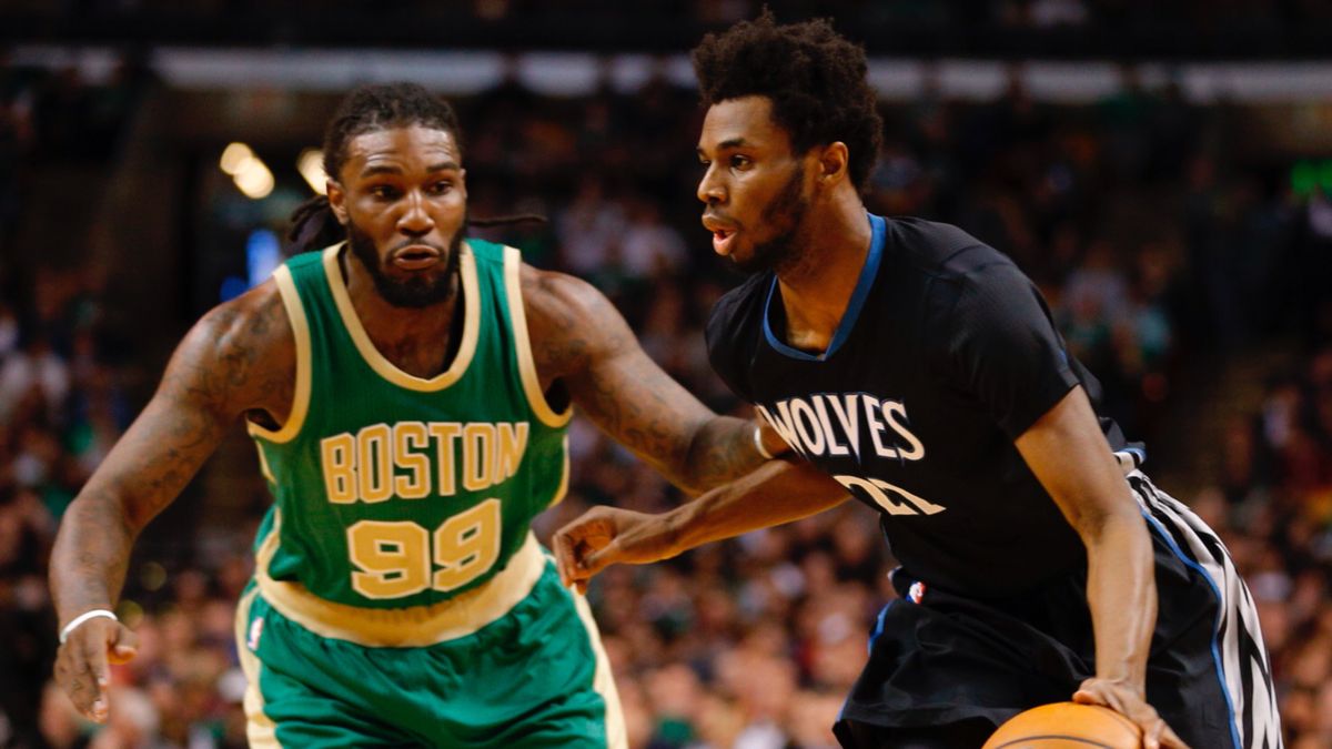 PAP/EPA / CJ GUNTHER / Na zdjęciu: Andrew Wiggins - numer jeden Draftu w 2014 roku