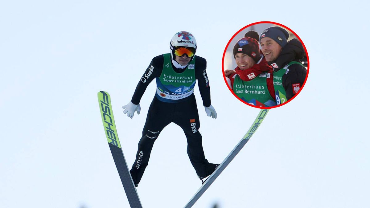 Na zdjęciu od lewej: Simon Ammann, Kamil Stoch i Piotr Żyła