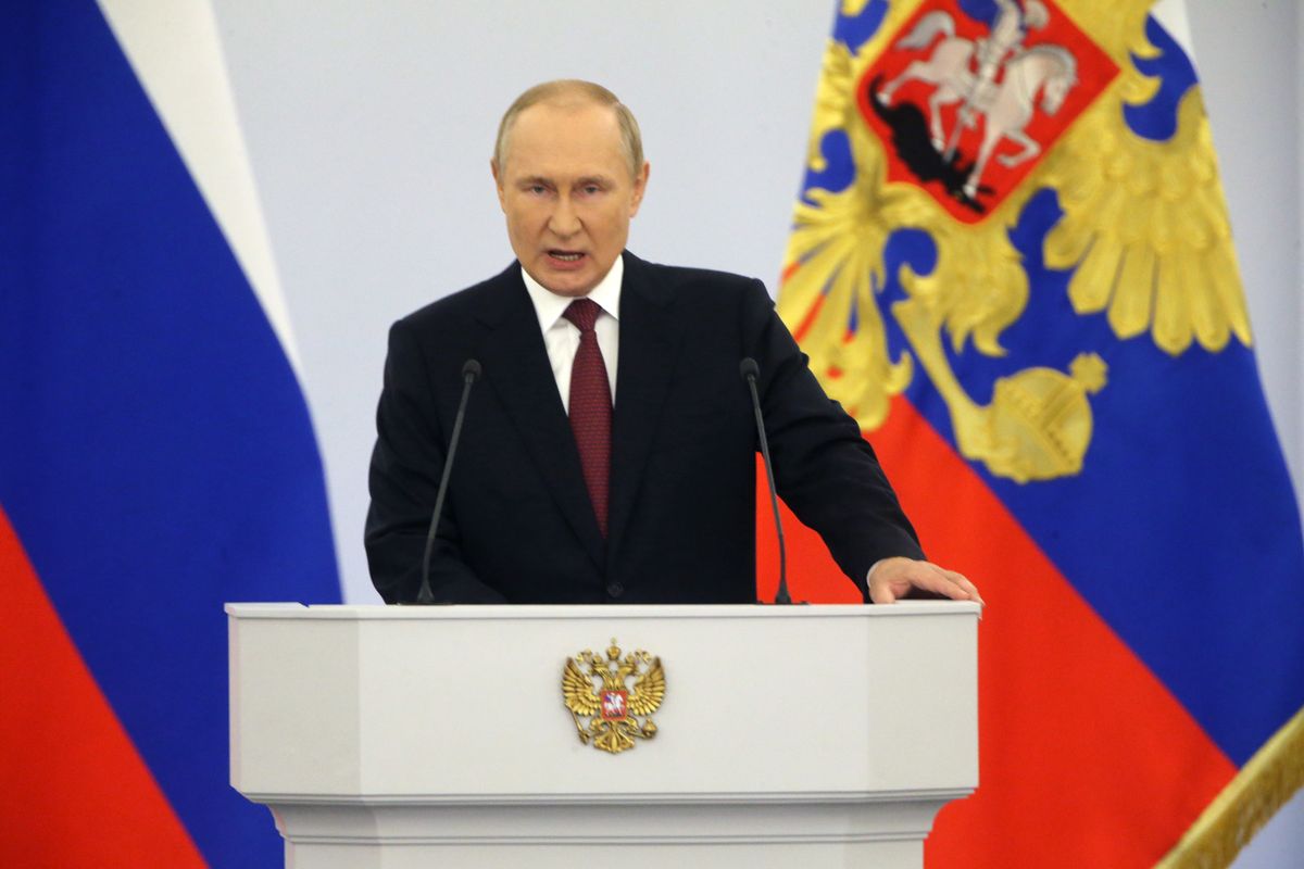 Uciekają od Putina. Jest już niezbity dowód (Photo by Contributor/Getty Images)