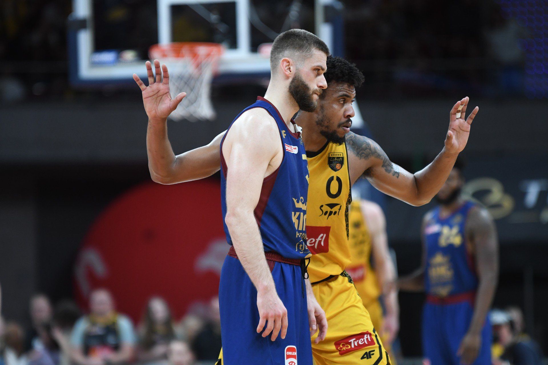 Paul Scruggs (nr 0) przyczynił się do zdobycia mistrzostwa Polski przez zespół Trefla Sopot