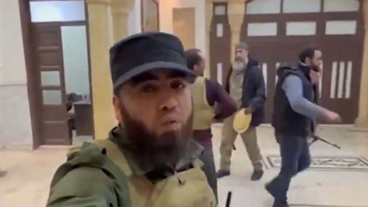 Terroryści weszli do pałacu w Hamie w Syrii  